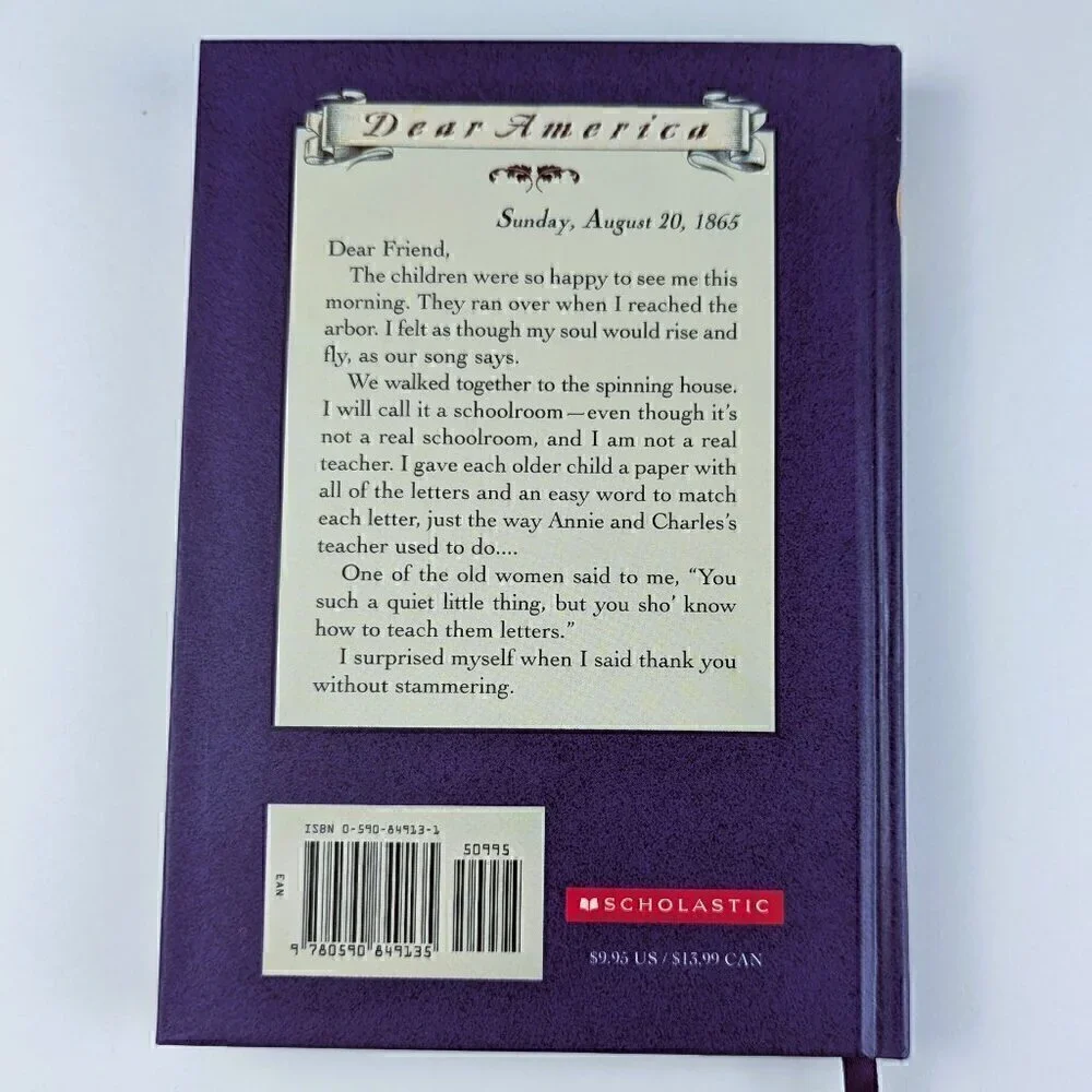Dear America - I Thought My Soul Would Rise & Fly: Diary of a Freed Girl, 1865
